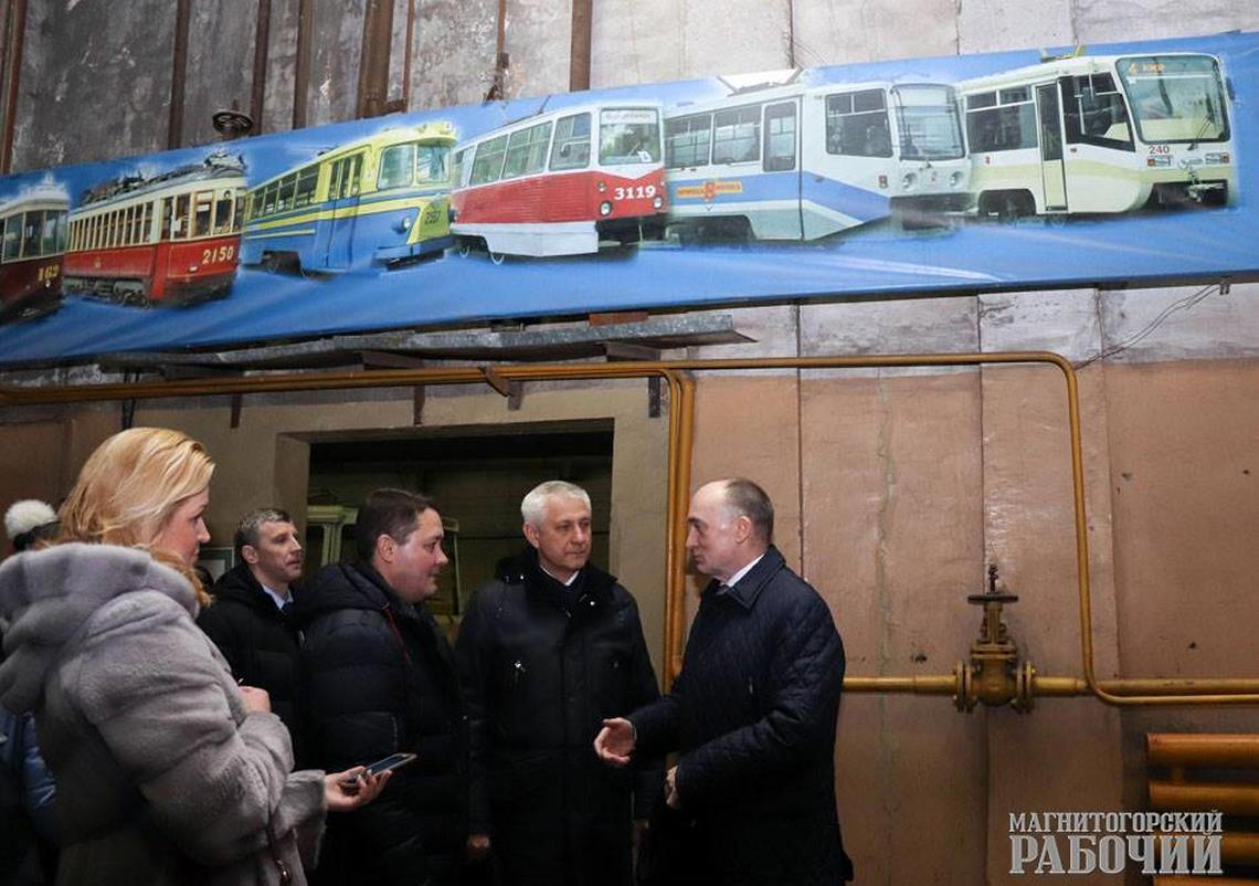 Губернатору понравилось. Борис Дубровский поддержал идею новой трамвайной ветки в Магнитогорске
