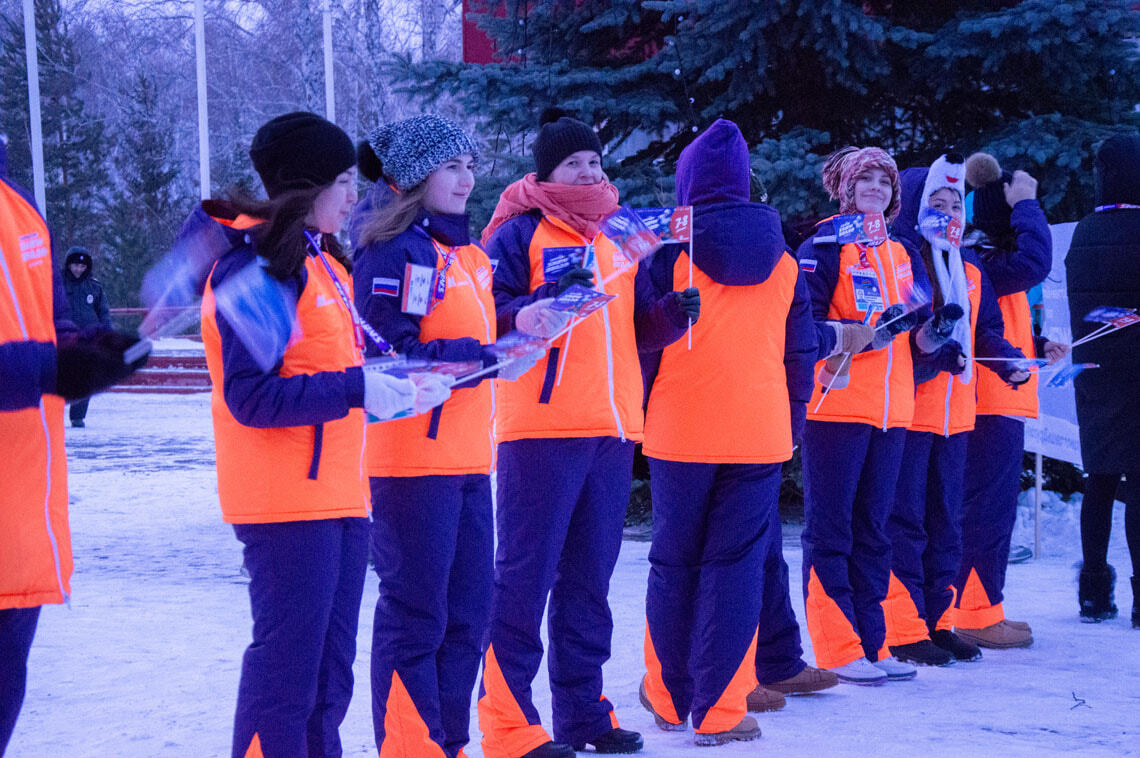 Сноубордисты преодолели «Километры добра». Перед стартом Кубка мира прошла благотворительная акция