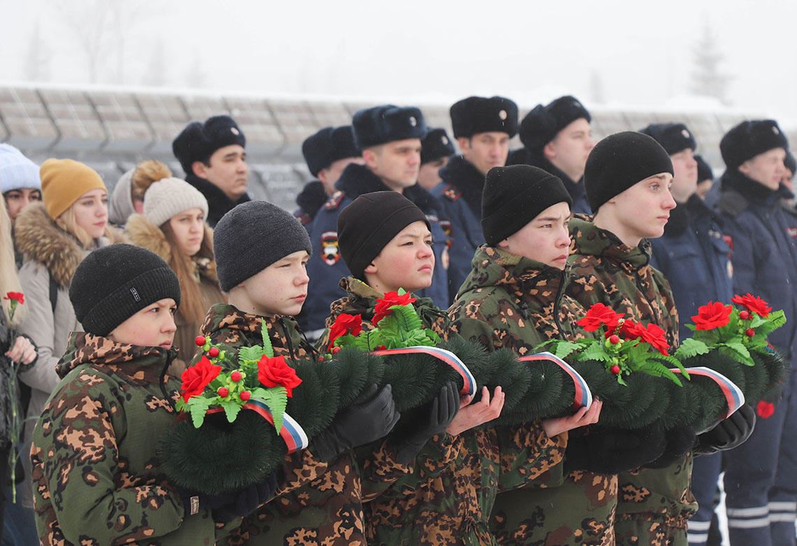 31 год спустя. Магнитогорск почтил память погибших воинов в годовщину вывода советских войск из Афганистана