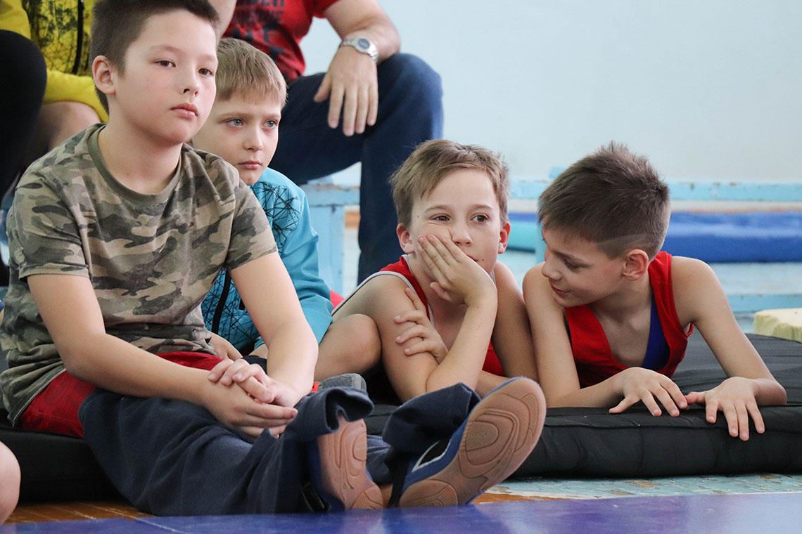 Готовность на область. В Магнитогорске прошли детские соревнования по греко-римской борьбе
