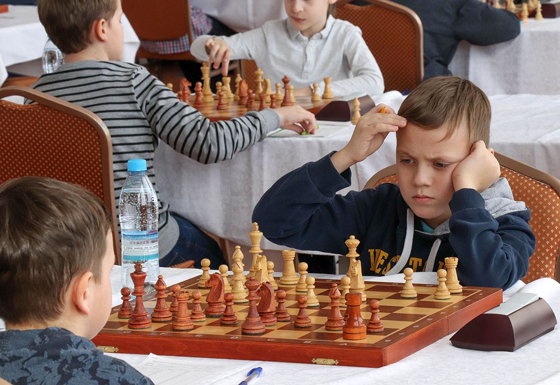 От 6 до 10 лет. В Магнитогорске набирает обороты "Шахматный всеобуч"