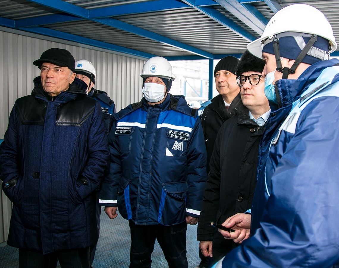 Губернатор Алексей Текслер побывал с деловым визитом на Магнитогорском металлургическом комбинате