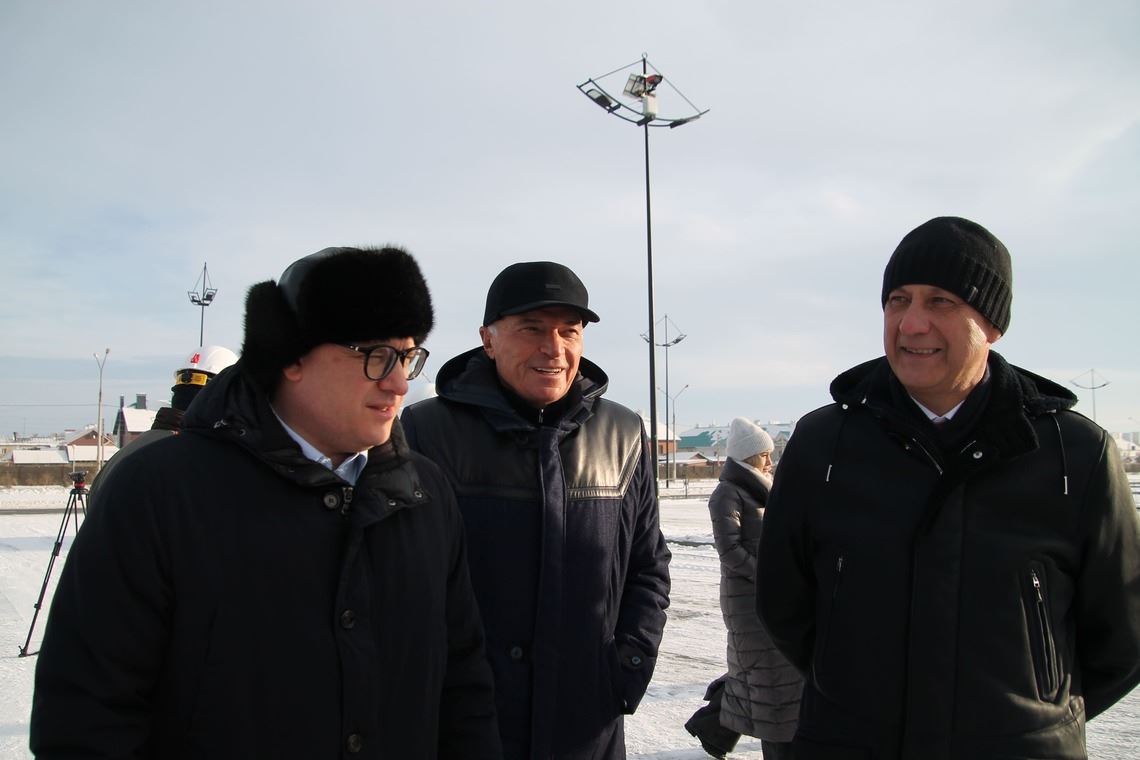 Площадку парка "Притяжение" оценил губернатор Челябинской области