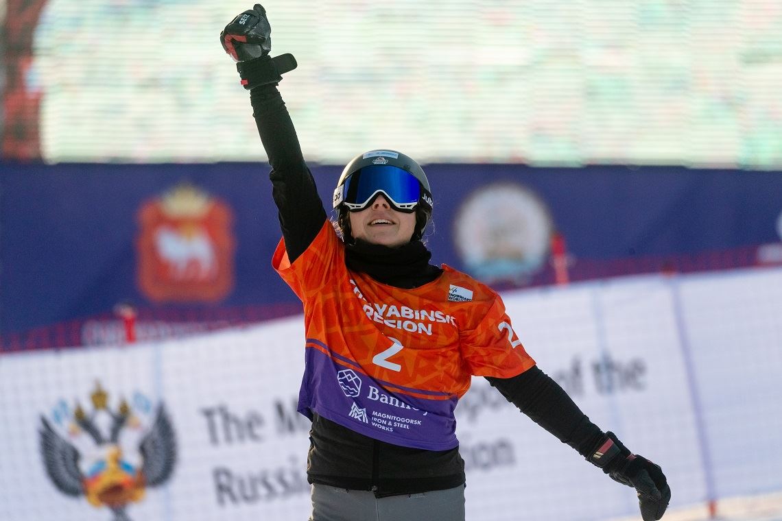 Выложилась на полную. Русская спортсменка взяла золото на этапе кубка мира по сноуборду