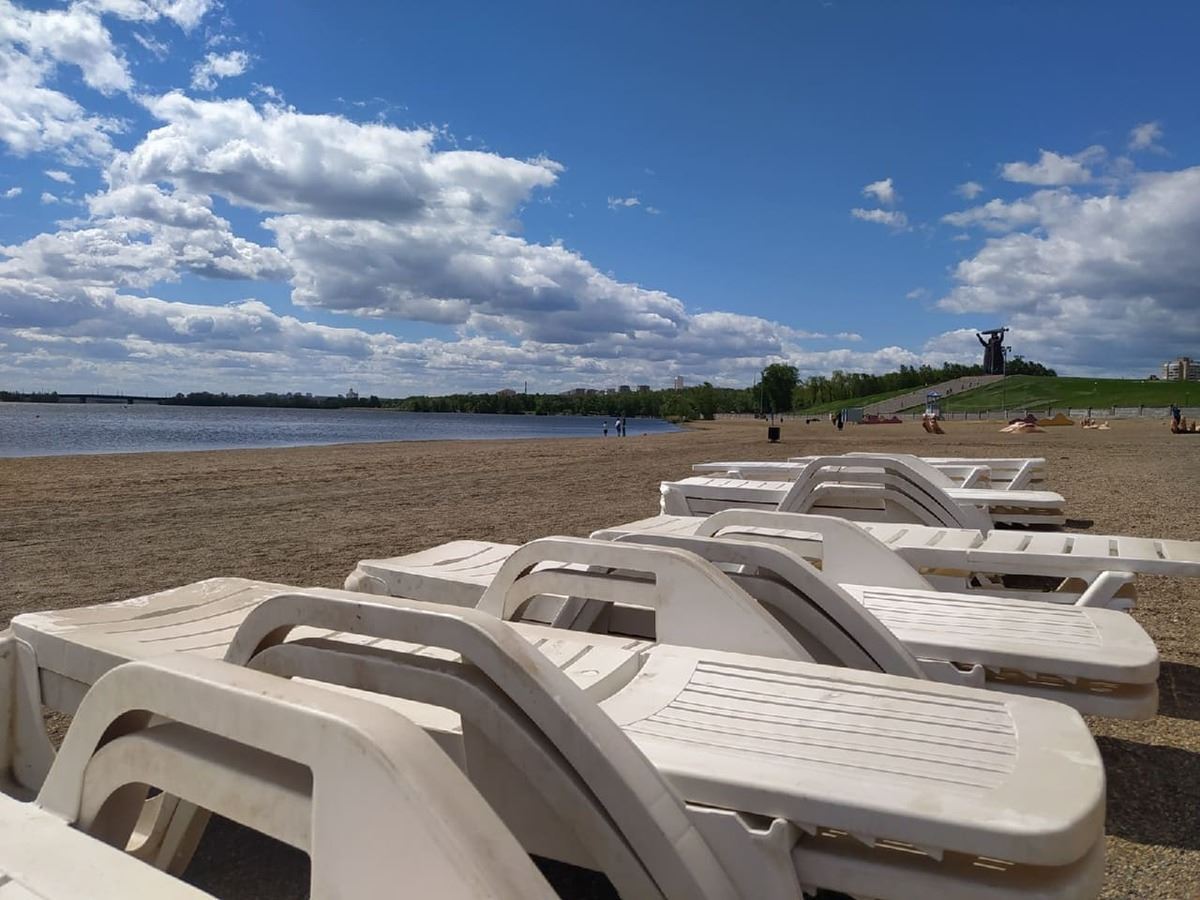 Пляж готов, дело за летом. 1 июня в  Магнитогорске официально откроются три городских пляжа