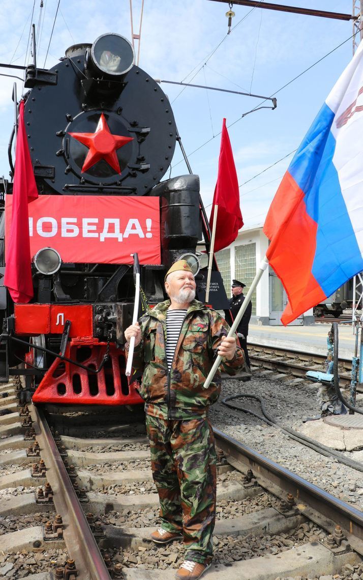 Победная весна. «Поезд Победы» прибыл в Магнитогорск