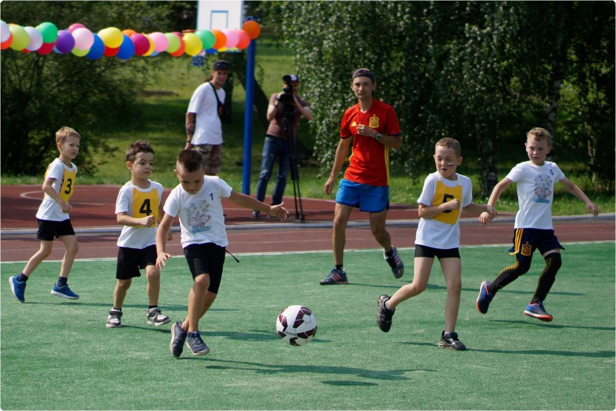 Лето, дети и футбол.  Кубок МГСД по футболу для дошколят прошел в 12 раз