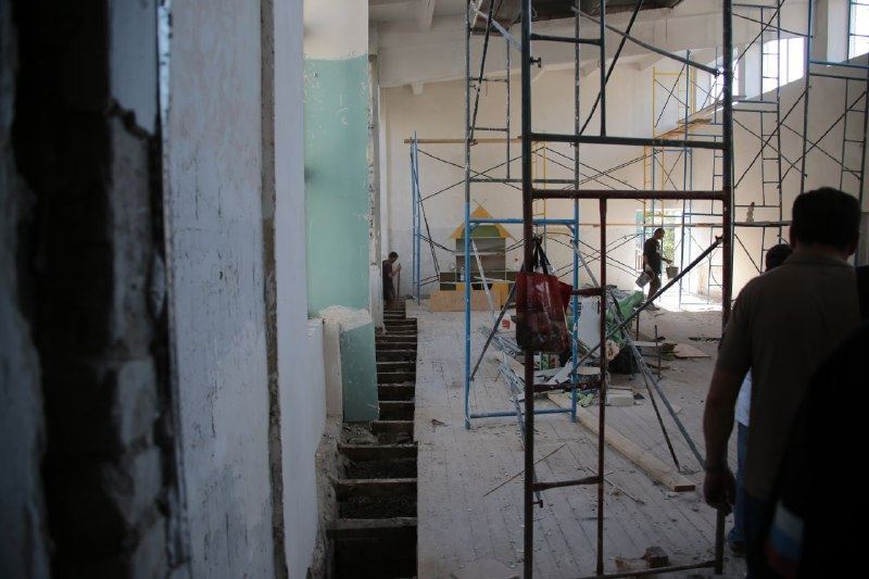 Челябинская область восстанавливает разрушенные здания в городе ДНР Волновахе