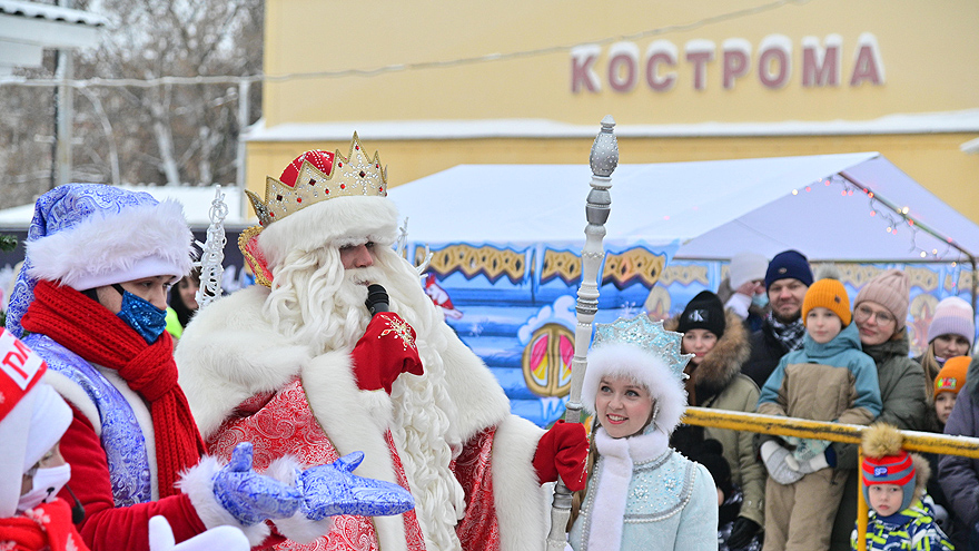 Всероссийский Дед Мороз прибудет в Магнитогорск на специальном поезде