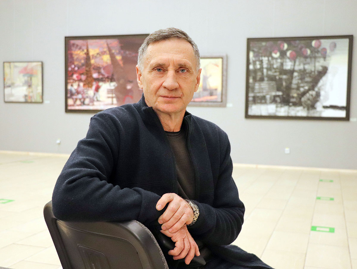 Выставка "Январский вечер" известного художника открылась в Магнитогорской картинной галерее