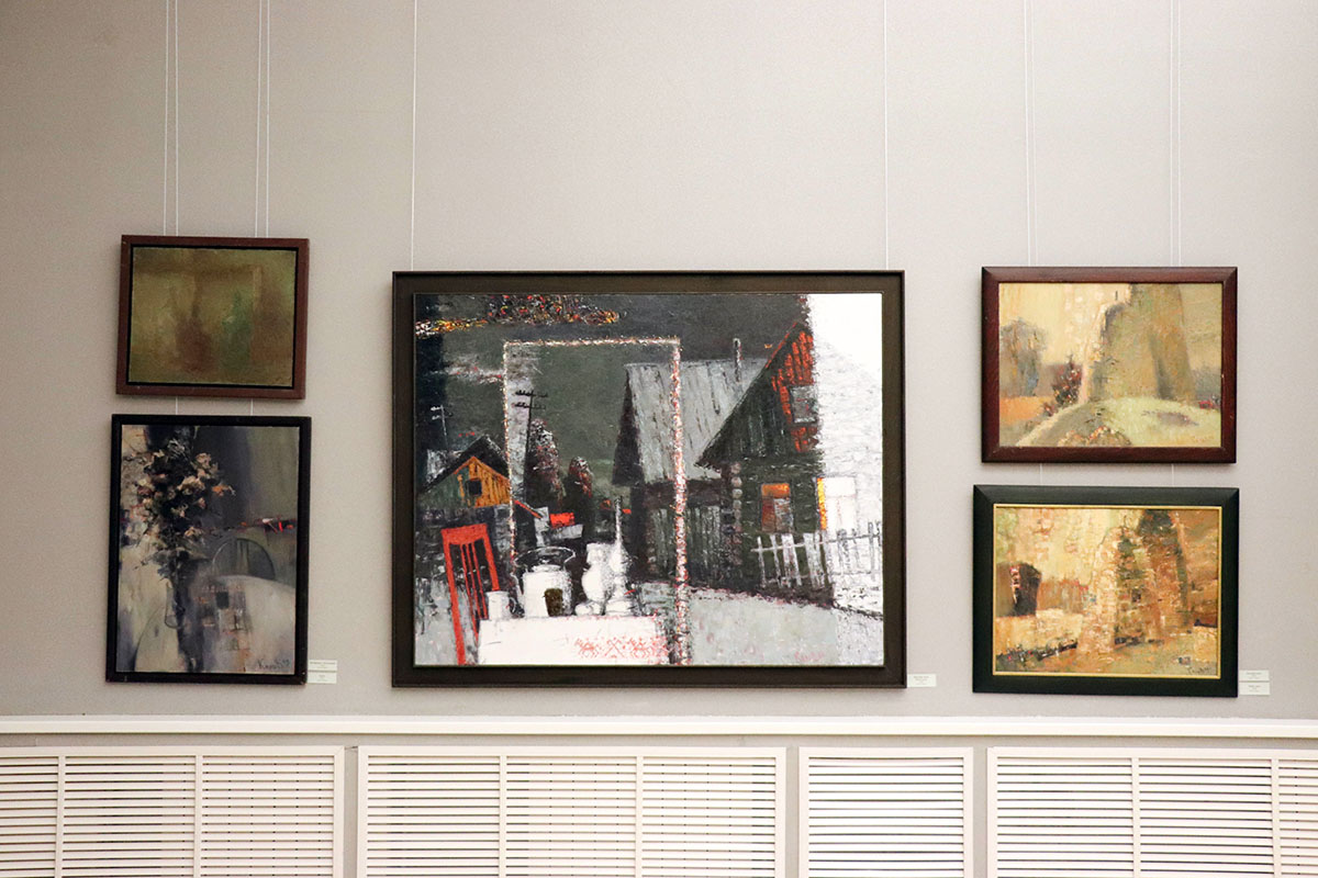 Выставка "Январский вечер" известного художника открылась в Магнитогорской картинной галерее