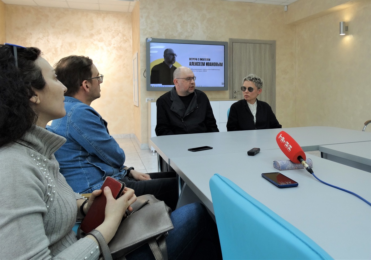 Писатель Алексей ИВАНОВ встретился с магнитогорскими читателями в Ручьевке