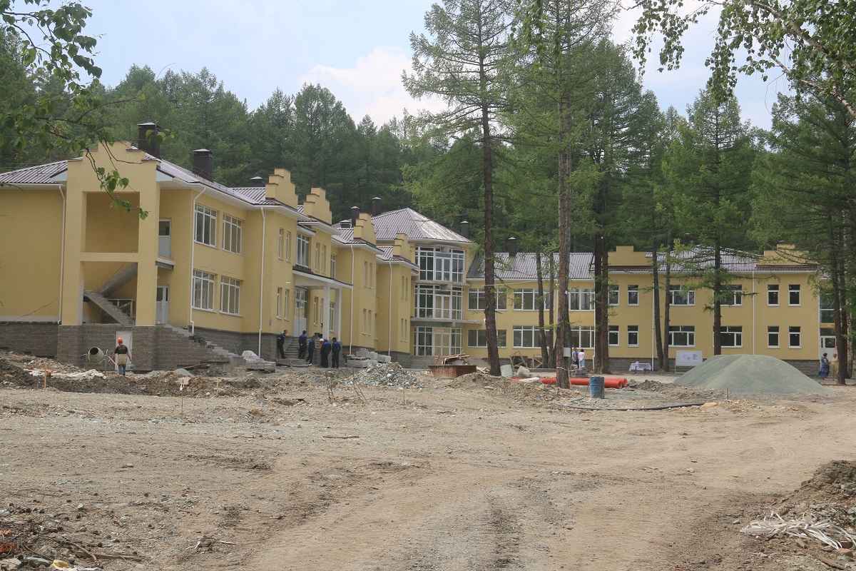 В Абзаково строится ультрасовременный детский загородный комплекс