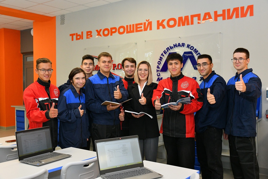 В рамках проекта «Профессионалитет». Студенты-электрики Магнитогорска получили новую мастерскую